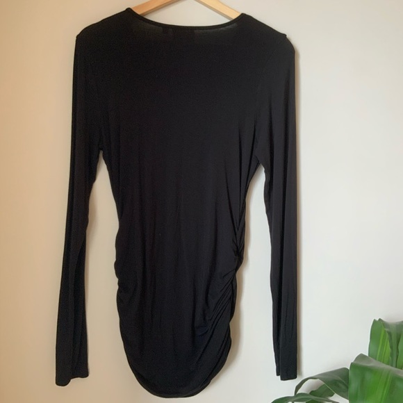 Anthro - Long sleeves black shirt - Picture 6 of 6